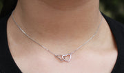 Heart Cuffed Necklace